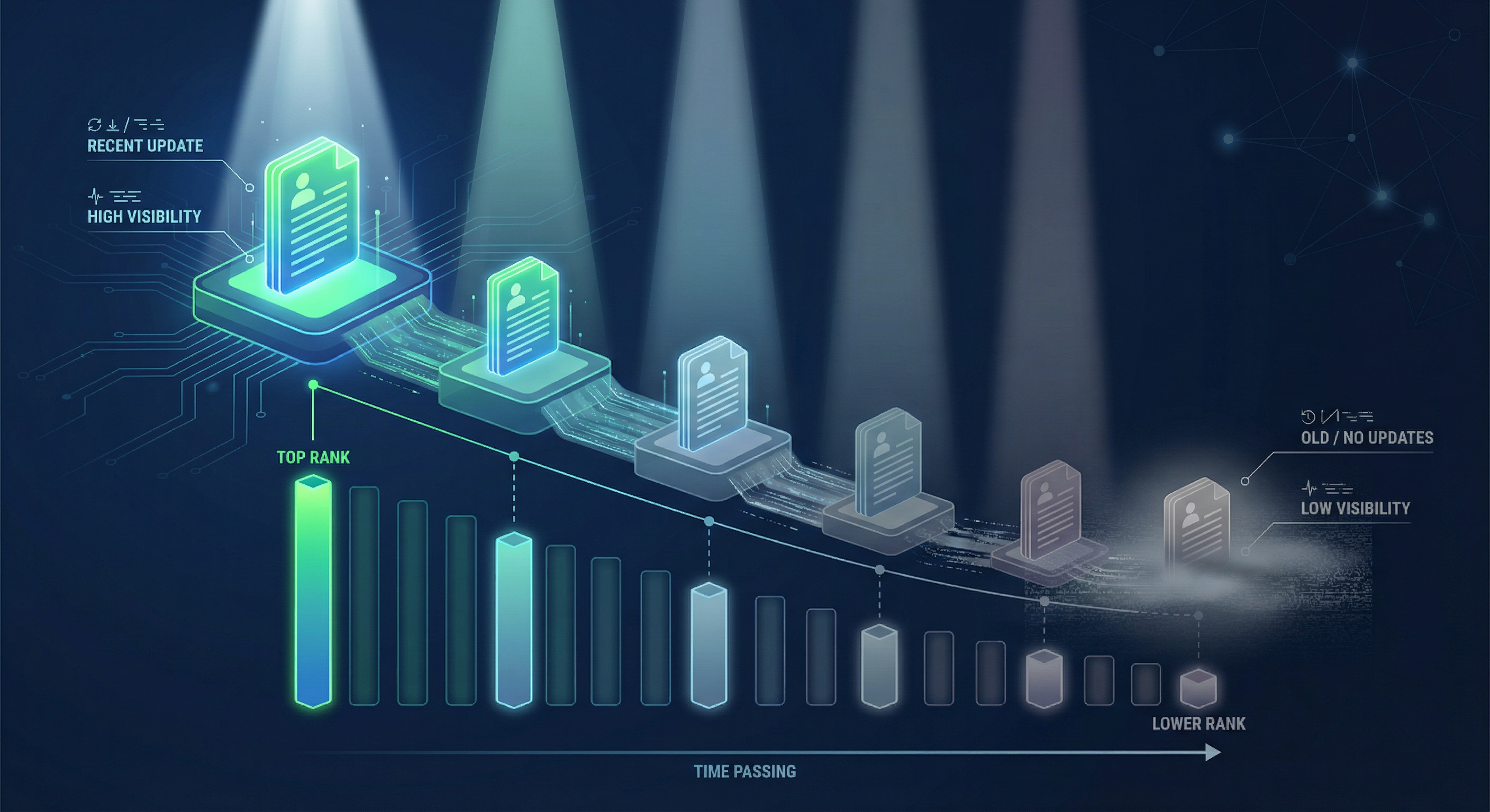 Recruiter Visibility Timeline