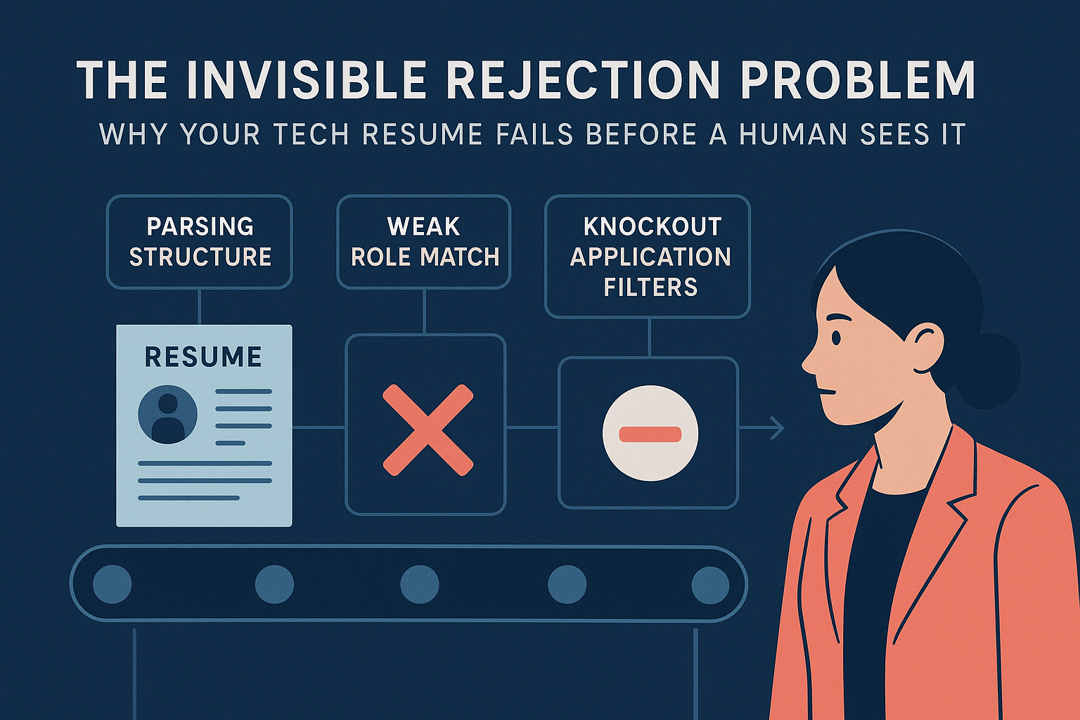 ATS Resume for Software Engineers: 3 Ways You Can Be Rejected Before a Human Reads It
