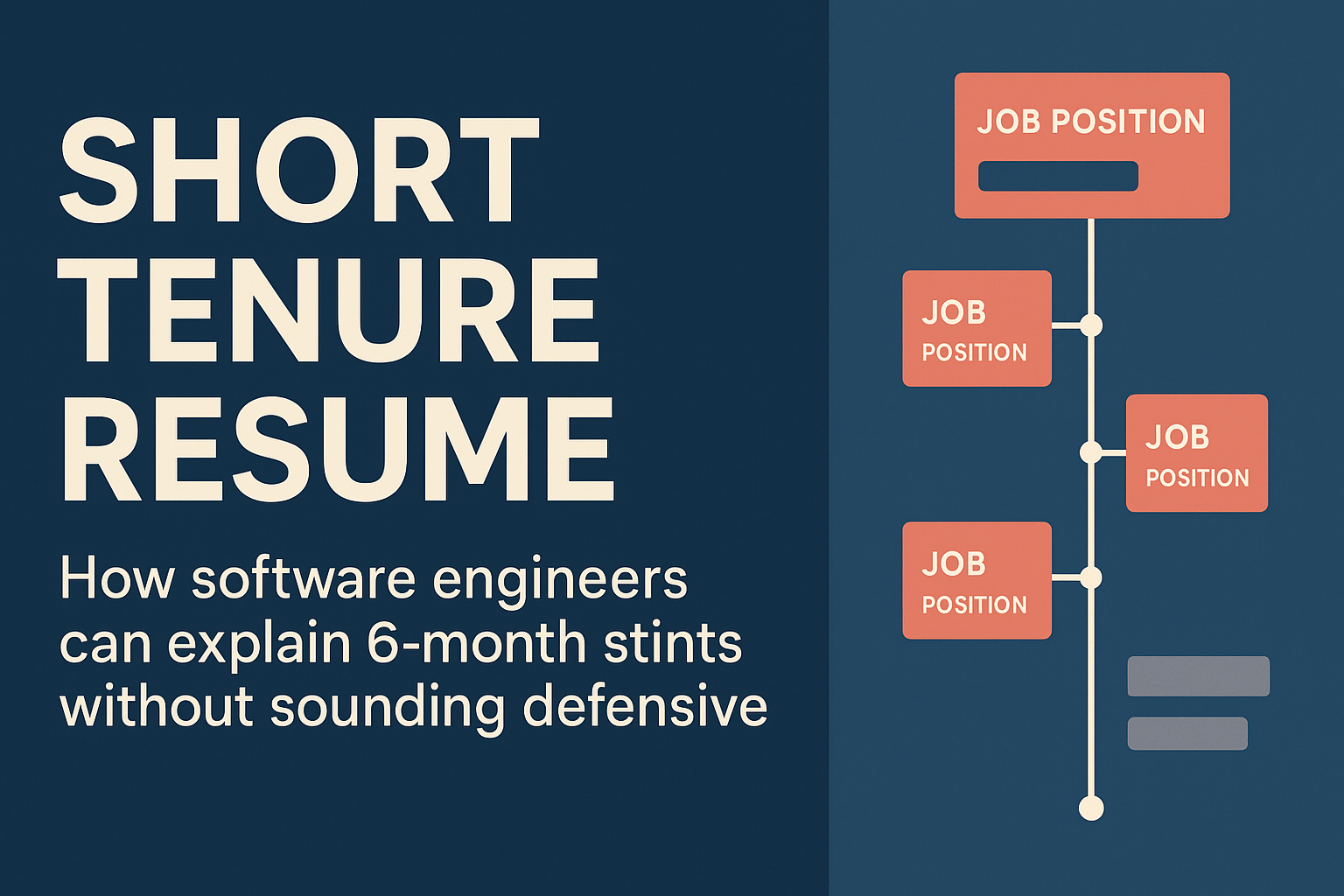 Short Tenure Resume? How Software Engineers Can Explain 6-Month Stints Without Sounding Defensive