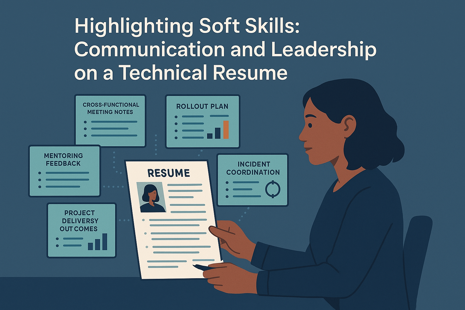 Highlighting Soft Skills: Communication and Leadership on a Technical Resume
